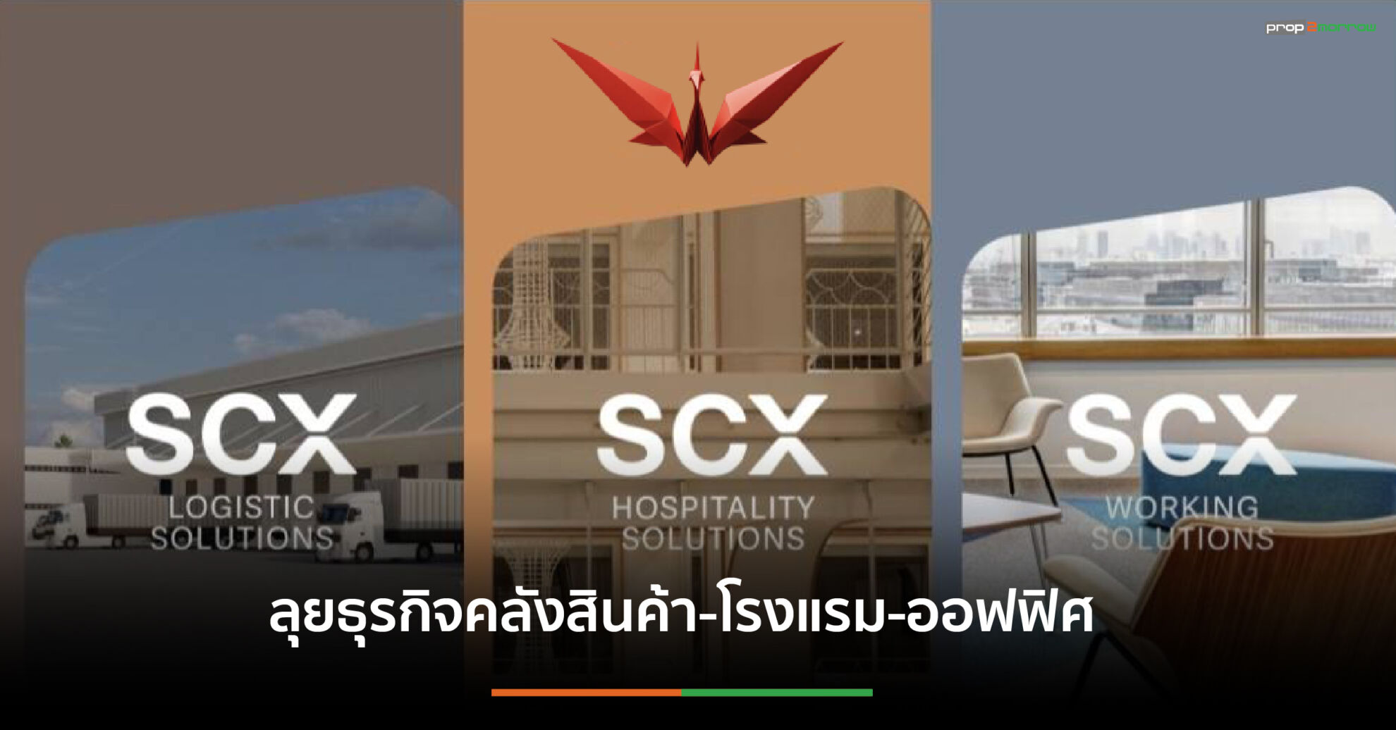 Read more about the article เอสซี แอสเสทดัน”SCX”สร้างรายได้ประจำตั้งงบลงทุน5ปี 2หมื่นล้าน