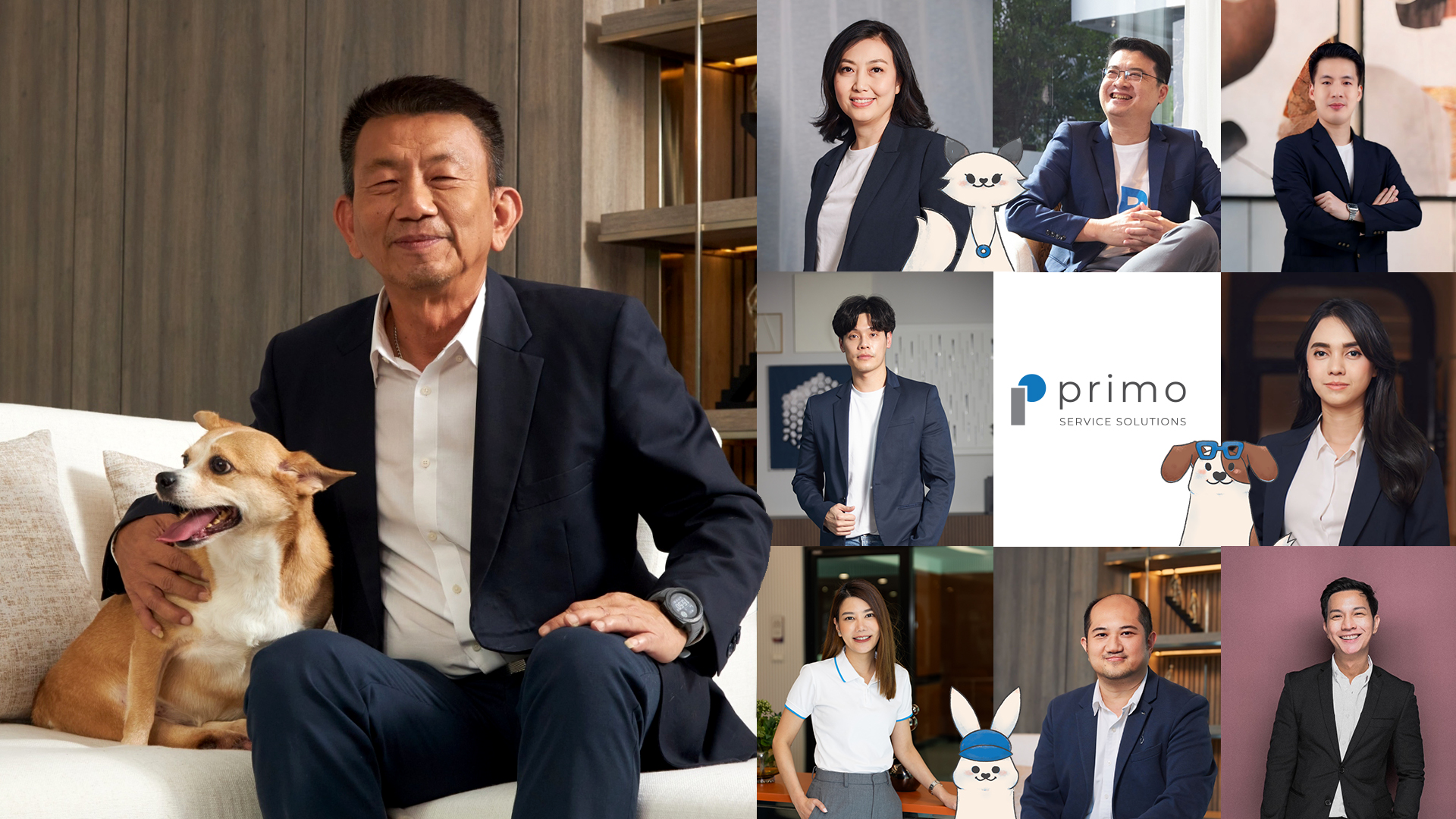 Read more about the article พรีโม ฟอร์มทัพทีม Happy “PETS and PAL” Maker มุ่งสู่ No.1 ผู้นำบริการอสังหาฯเลี้ยงสัตว์ได้ของไทย