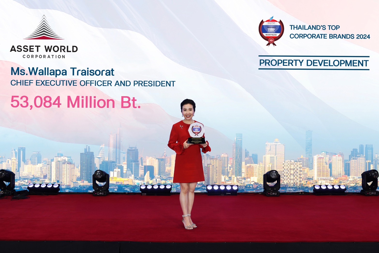 Read more about the article แอสเสท เวิรด์ฯคว้ารางวัล “Thailand’s Top Corporate Brands 2024” ต่อเนื่อง 3 ปีซ้อน