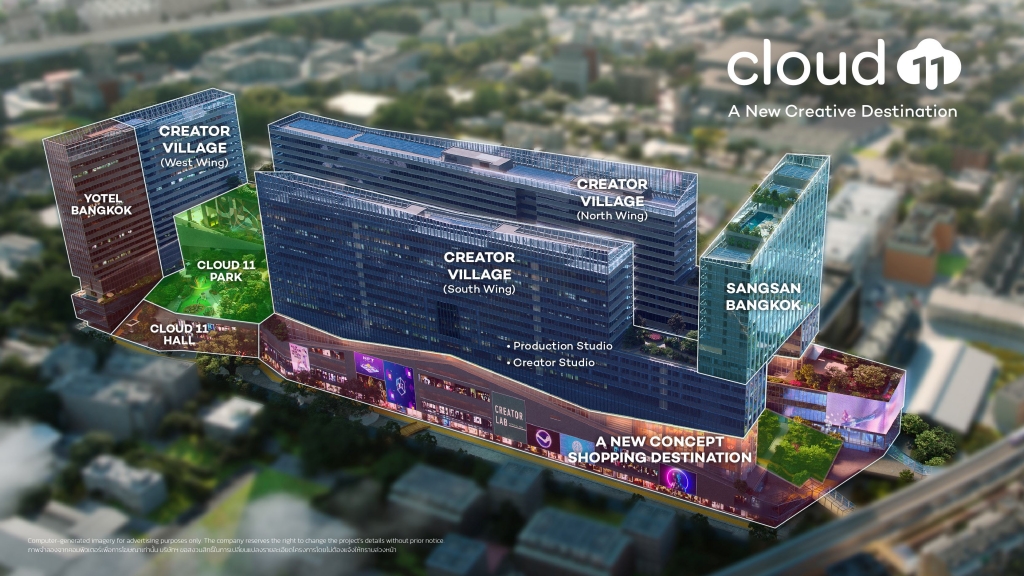 Read more about the article Cloud 11แจงงานก่อสร้างคืบหน้า 80% พร้อมเปิดให้บริการเต็มรูปแบบปลายปีนี้ 
