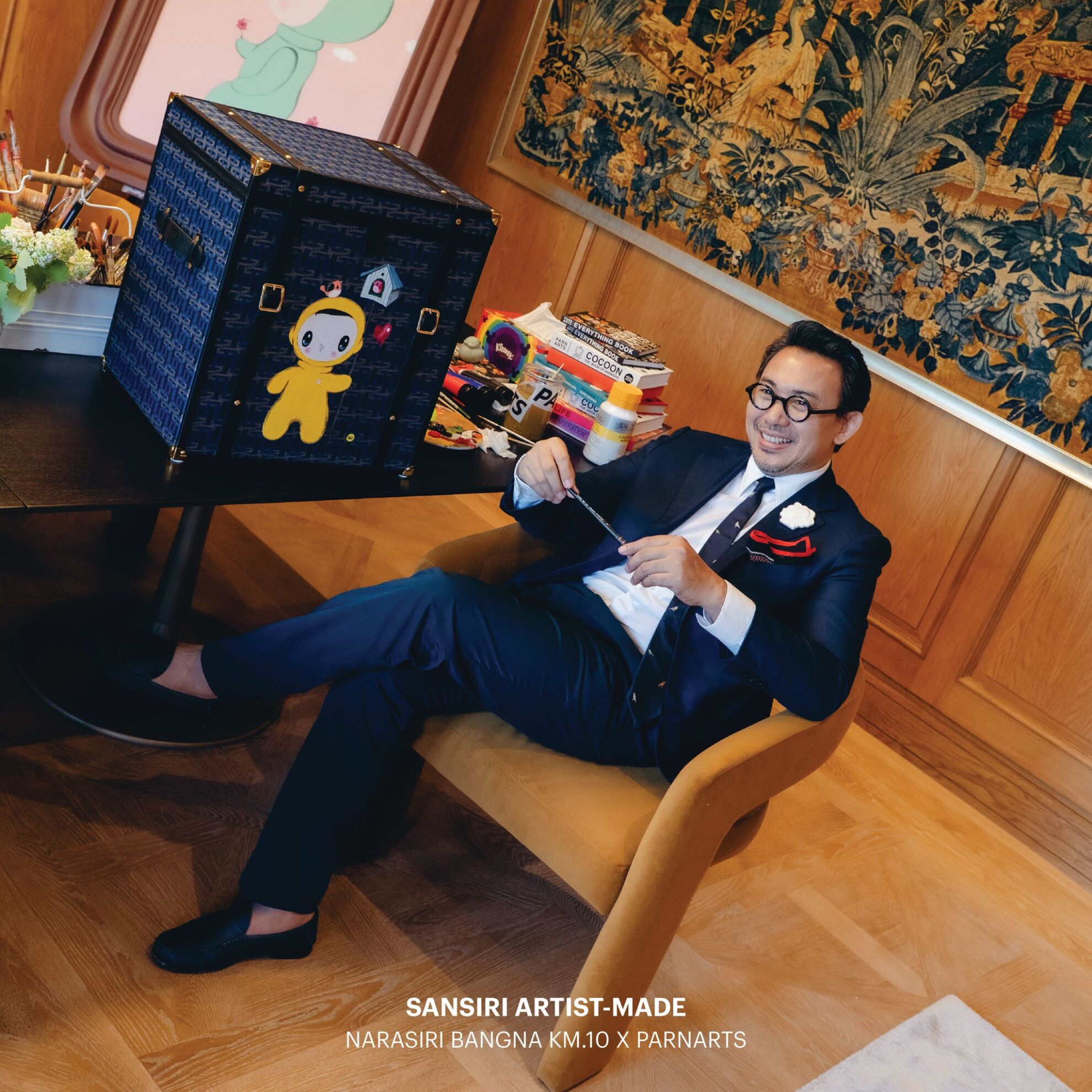 Read more about the article แสนสิริจับมือ 5 ศิลปินไทยออกแบบกระเป๋าโอนชิ้นเดียวในโลกกับโปรเจ็กต์ “SANSIRI ARTIST-MADE”