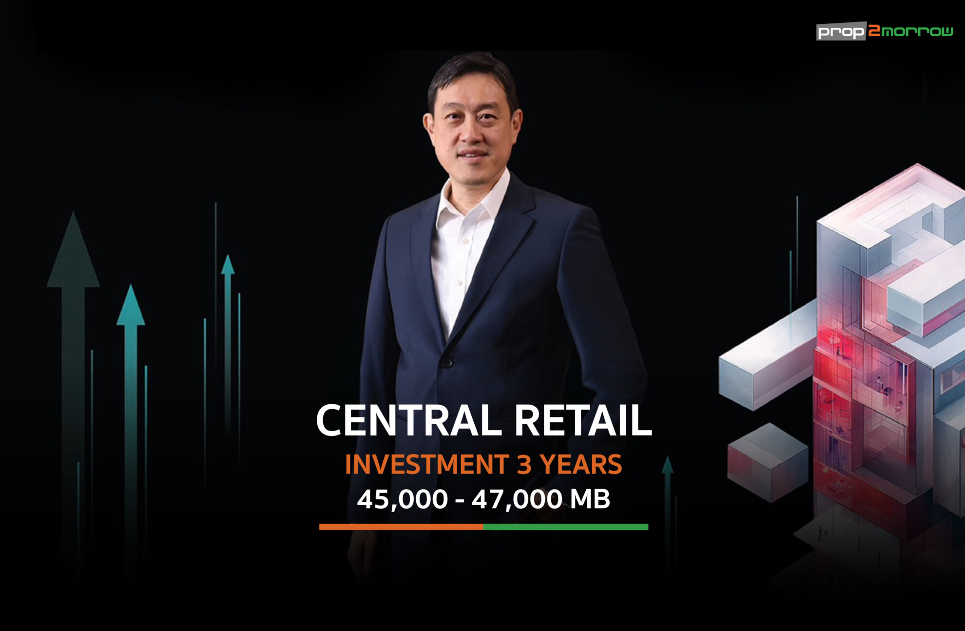 Read more about the article เซ็นทรัล รีเทลทุ่มงบก้อนใหญ่4.7หมื่นล้านภายใน3ปีเดินหน้ากลยุทธ์ “New Heights,Next Growth”เร่งขยายตลาดไทย-เวียดนามเต็มสปีด