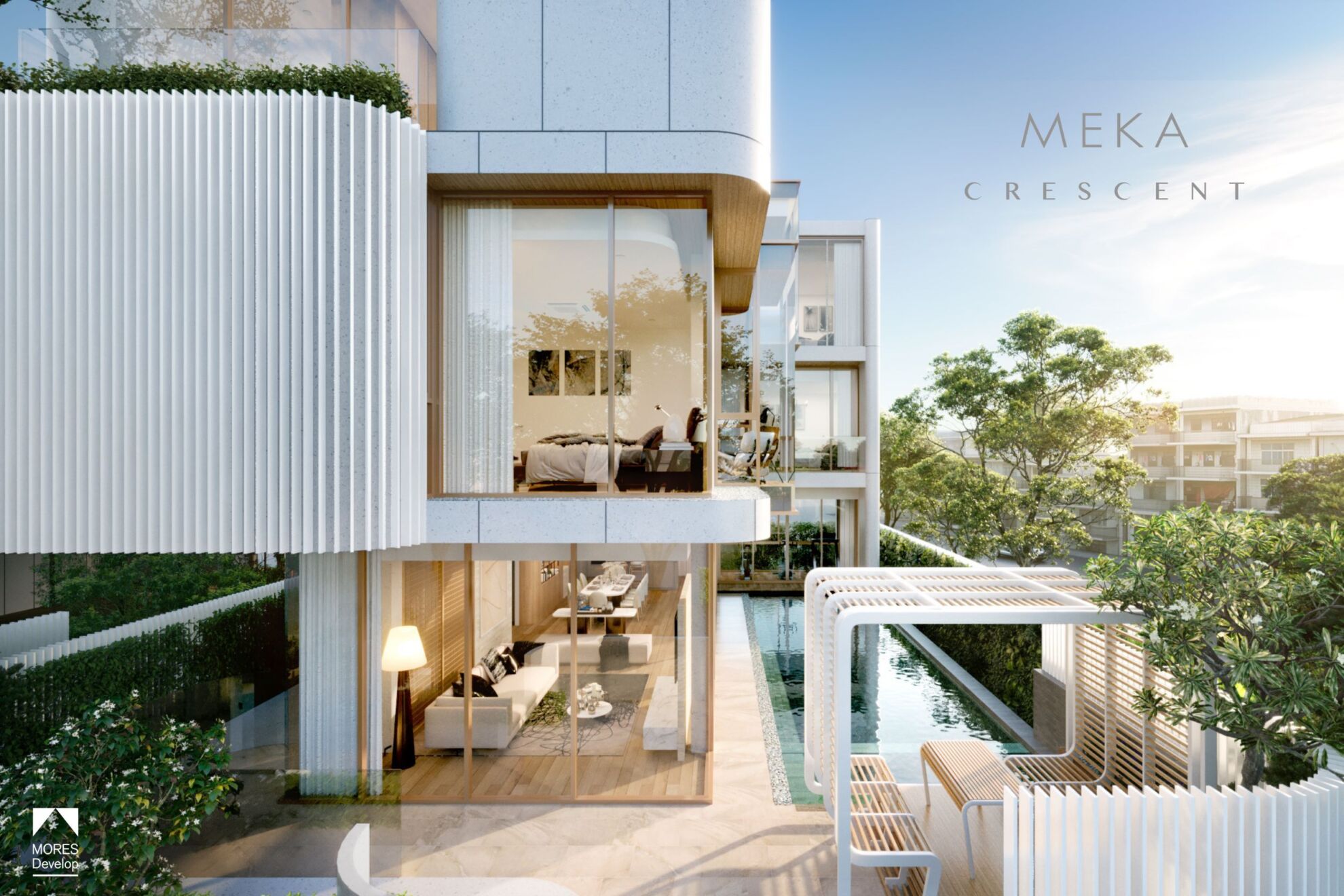 Read more about the article มอเรส ดีเวลลอปเจาะตลาดบ้าน Luxuryสังคมส่วนตัวไม่เกิน9ยูนิตแบรนด์”MEKA” ทำเลในเมือง