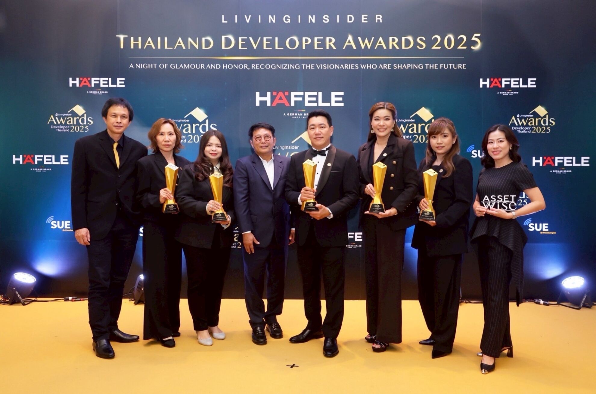 Read more about the article แอสเซทไวส์ คว้า5 รางวัลจาก “LivingInsider Thailand Developer Awards 2025” ควบตำแหน่ง Best CEO แห่งปี