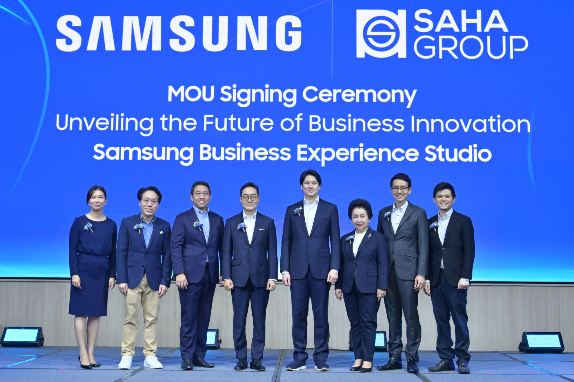 Read more about the article เครือสหพัฒน์ จับมือซัมซุง เปิดตัว “Business Experience Studio” ยกระดับโซลูชันซัมซุงแบบครบวงจร