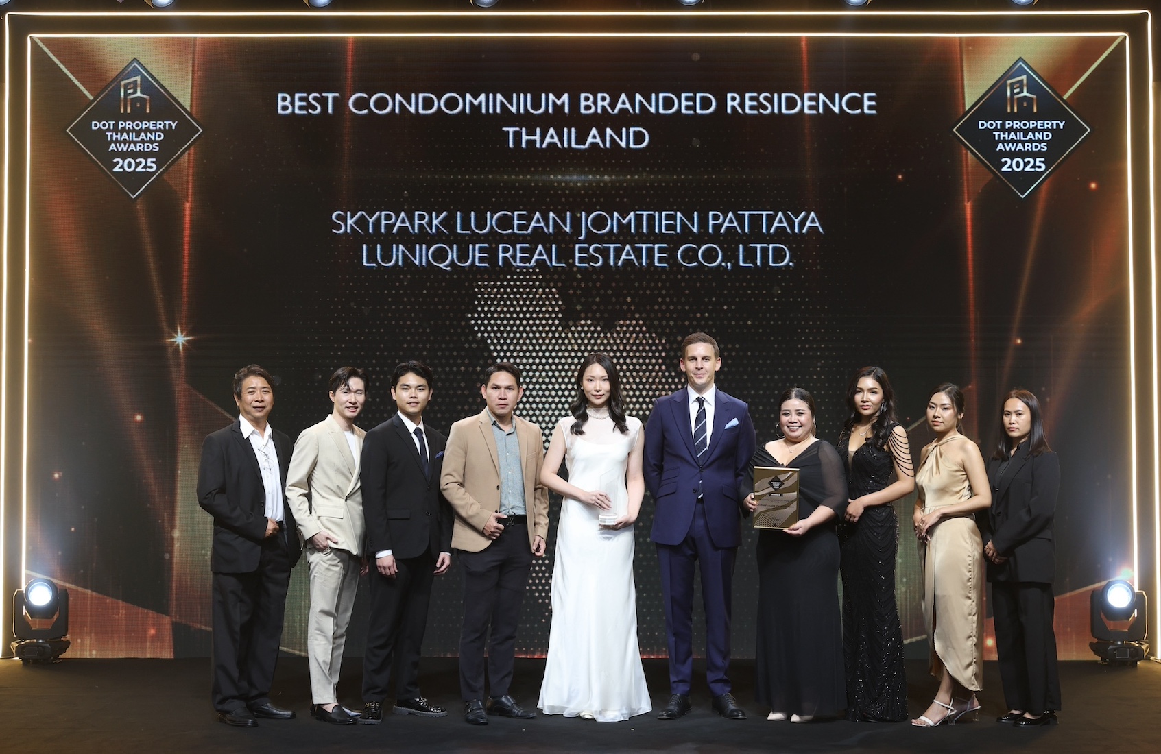 Read more about the article “Skypark Lucean Jomtien Pattaya” คว้า3รางวัลใหญ่ จาก2เวทีใหญ่ LivingInsider Thailand Developer Awards 2025 และ Dot Property Thailand Awards 2025