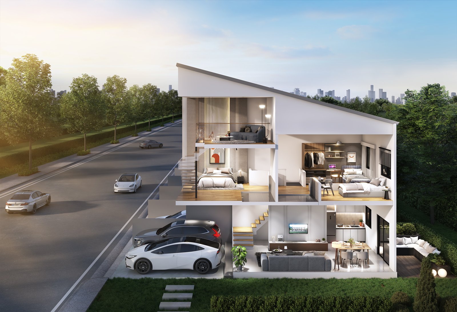 Read more about the article เอพี ไทยแลนด์เปิดตัวทาวน์โฮมโมเดลใหม่”MIRTH LOFT”สูง2.5 ชั้นพื้นที่ใช้สอย 140 ตร.ม.