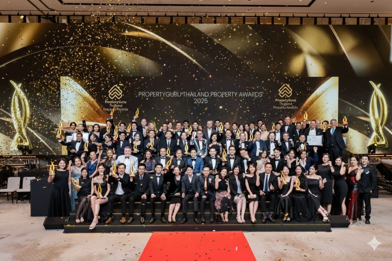 Read more about the article บริษัทอสังหาฯรับรางวัล PropertyGuru Thailand Property Awards ประจำปี’68