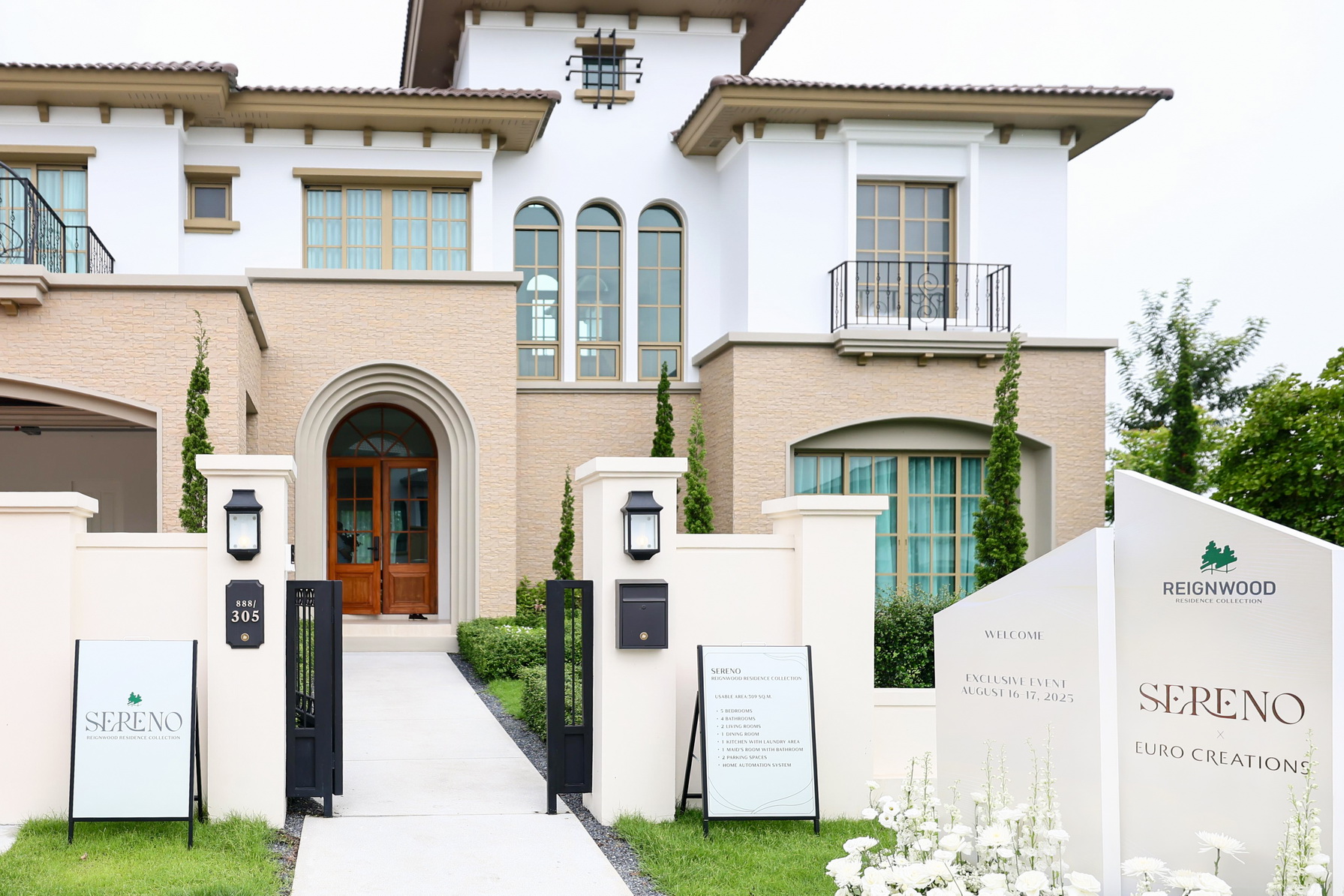Read more about the article เรนวูด ปาร์ค เปิดประสบการณ์ชมบ้านตัวอย่าง “SERENO” และ “SONIA” จาก Reignwood Residence Collection