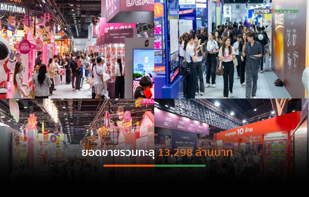 Read more about the article สรุปยอดขายงาน “มหกรรมบ้านและคอนโด ครั้งที่ 48” ทะลุ 1.3 หมื่นล้านบาท โตขึ้น 3% จากครั้งที่ 47