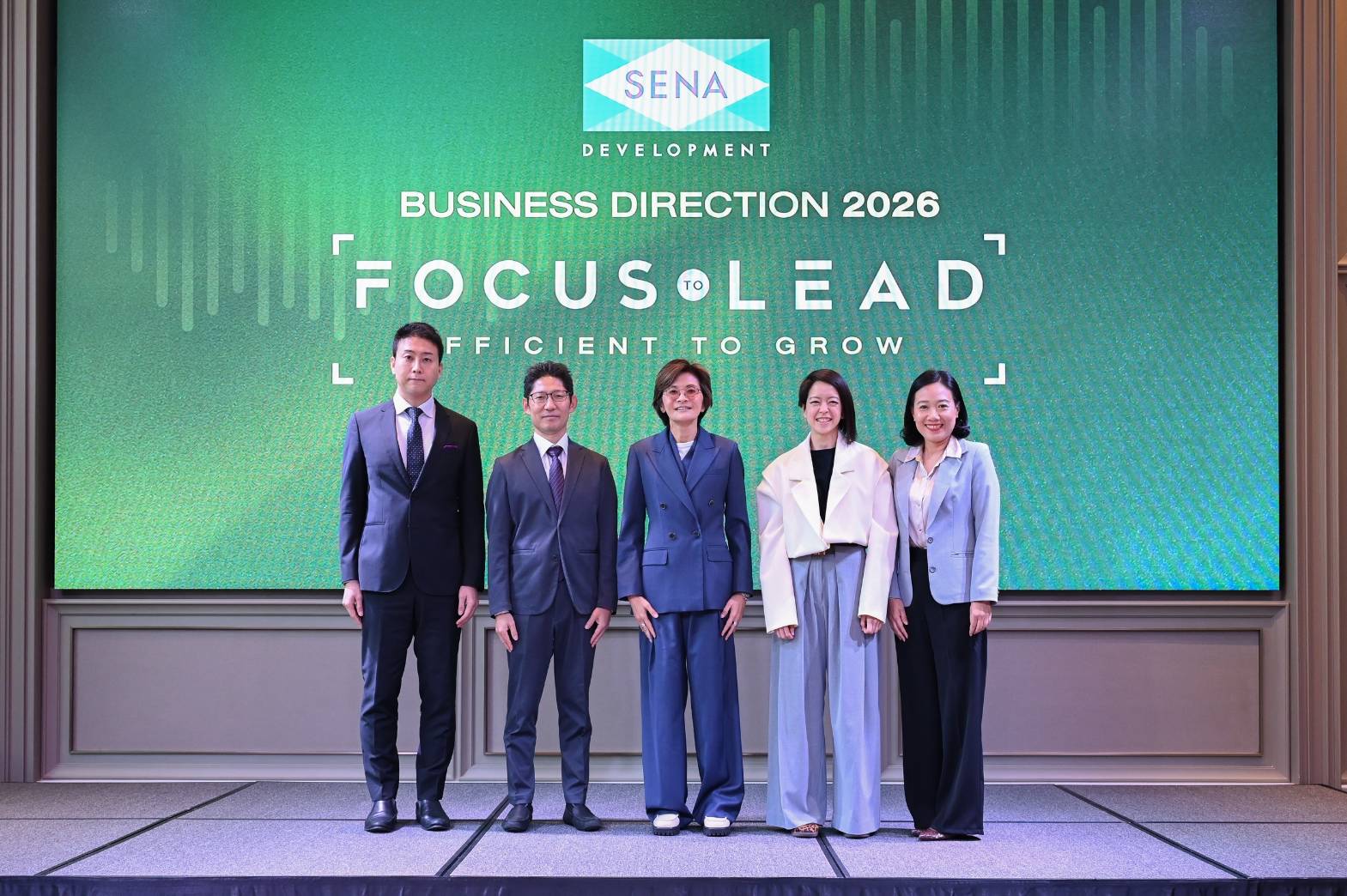 Read more about the article เสนาฯเผยแผนปี‘69 เปิด8โครงการใหม่กว่าหมื่นล้าน โฟกัส Affordable Market ตั้งเป้ายอดขายไว้ 14,000 ล้านบาท