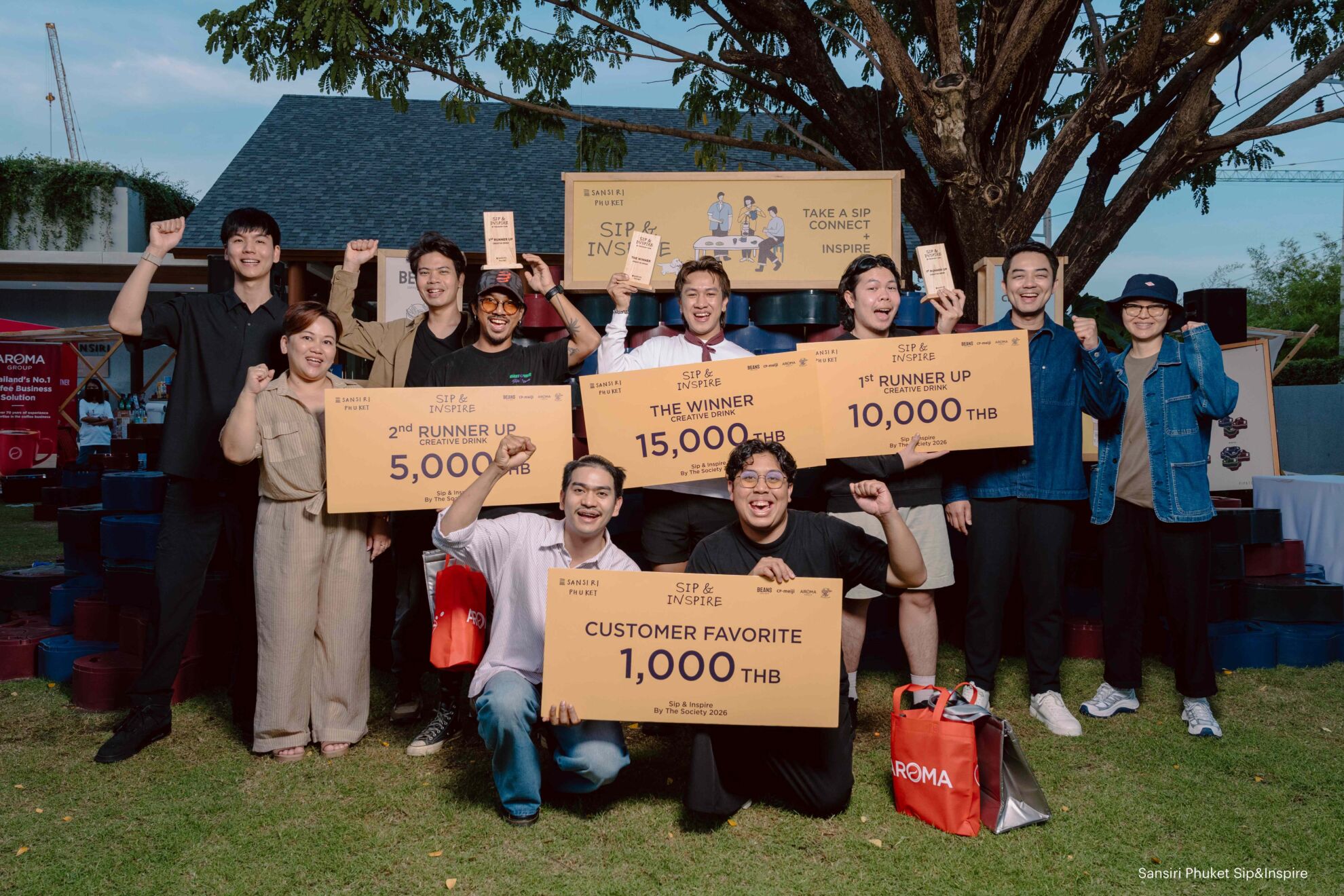 Read more about the article แสนสิริ ภูเก็ตจับมือPhuketian Coffeeสร้างบาริสต้ารุ่นใหม่ผ่านเวที Sip & Inspire