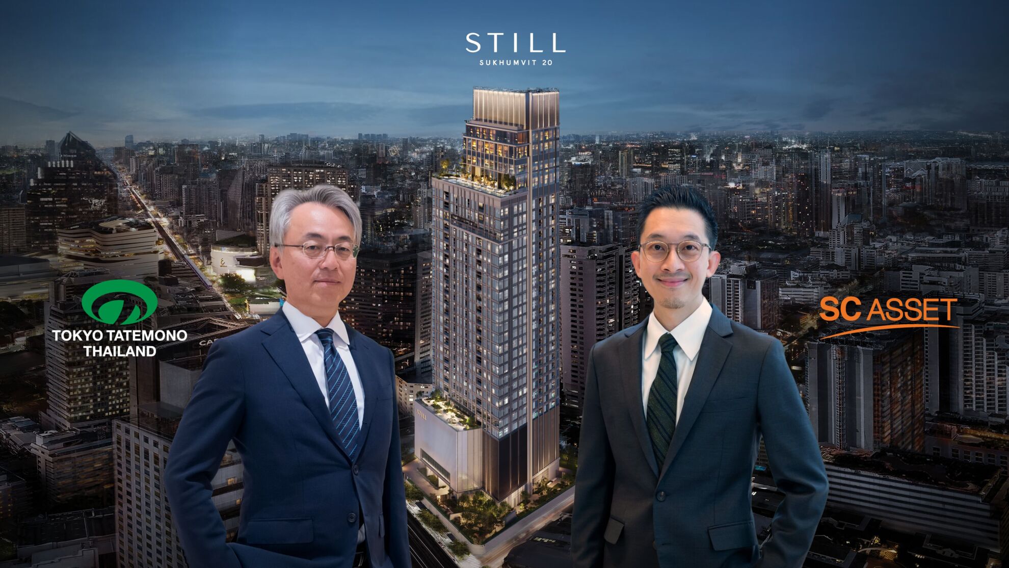 Read more about the article SC Asset จับมือพันธมิตร Tokyo Tatemono บิ๊กอสังหาฯญี่ปุ่น ร่วมทุนเปิด 2 คอนโดฯลักชัวรีใหม่ มูลค่ากว่า 20,000 ล้านบาท