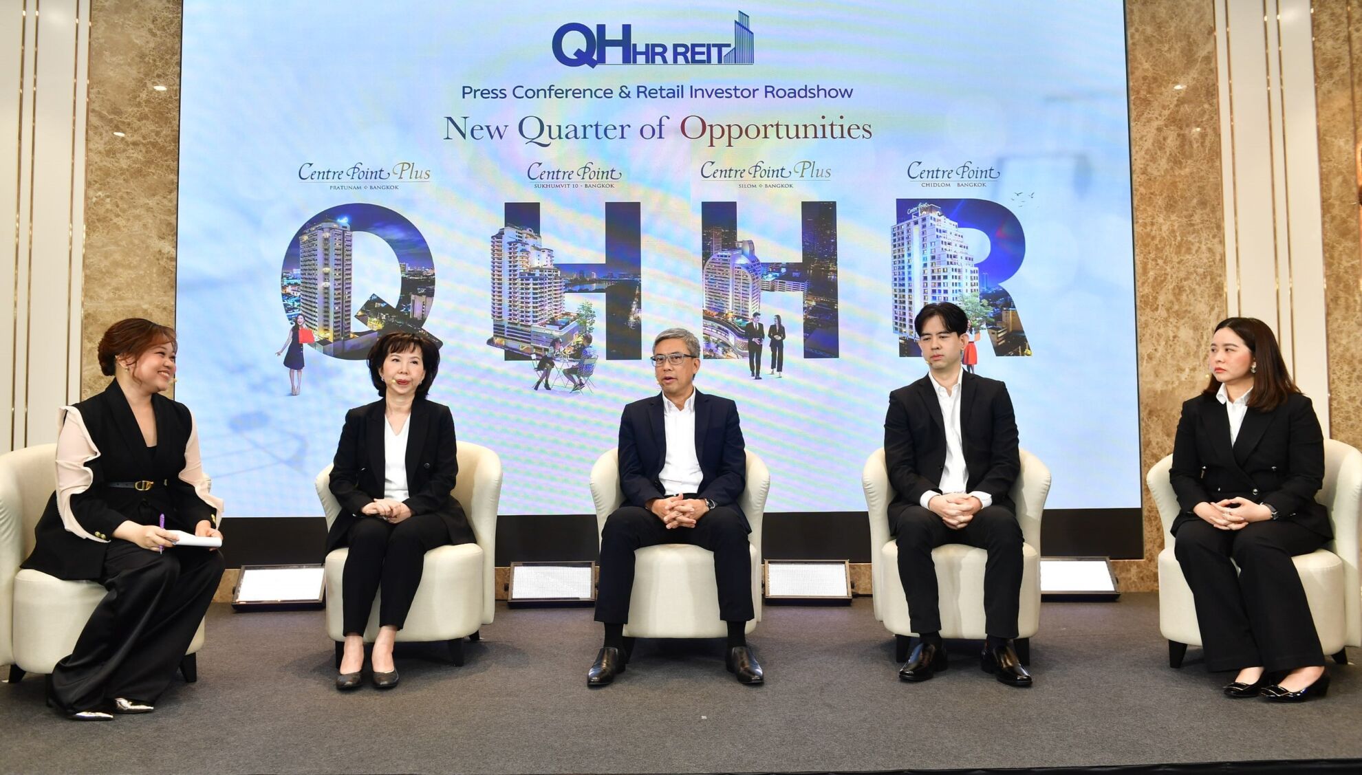 Read more about the article QHHRREIT เข้าลงทุนครั้งที่ 2 “เซนเตอร์ พอยต์ ชิดลม” ระยะยาว 30 ปี