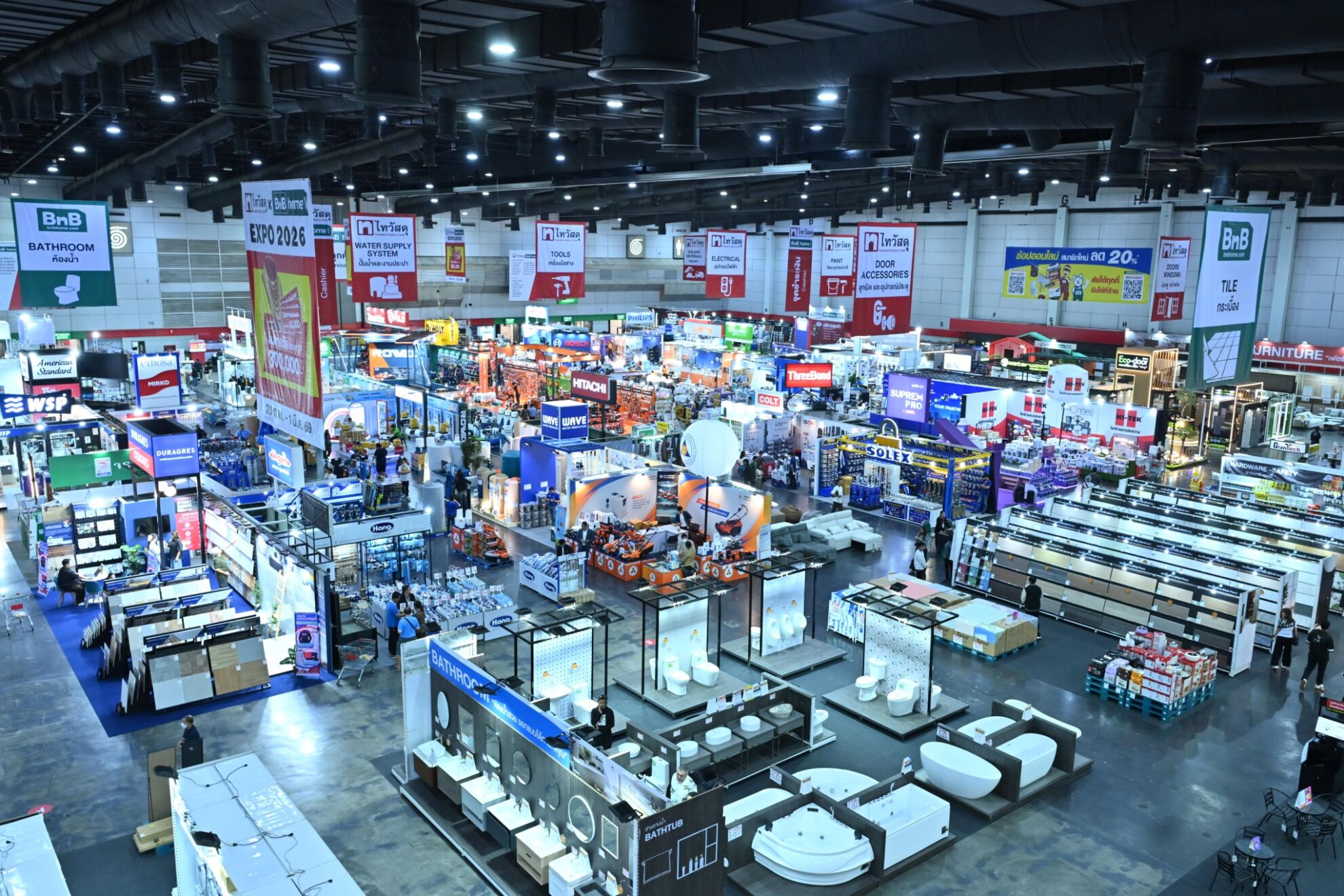 Read more about the article เริ่มแล้ว! บิ๊กอีเวนต์ “ไทวัสดุ x บีเอ็นบี โฮม เอ็กซ์โป 2026” งานใหญ่โปรแรงเพื่อบ้าน จัดเต็มตลอด 10 วัน