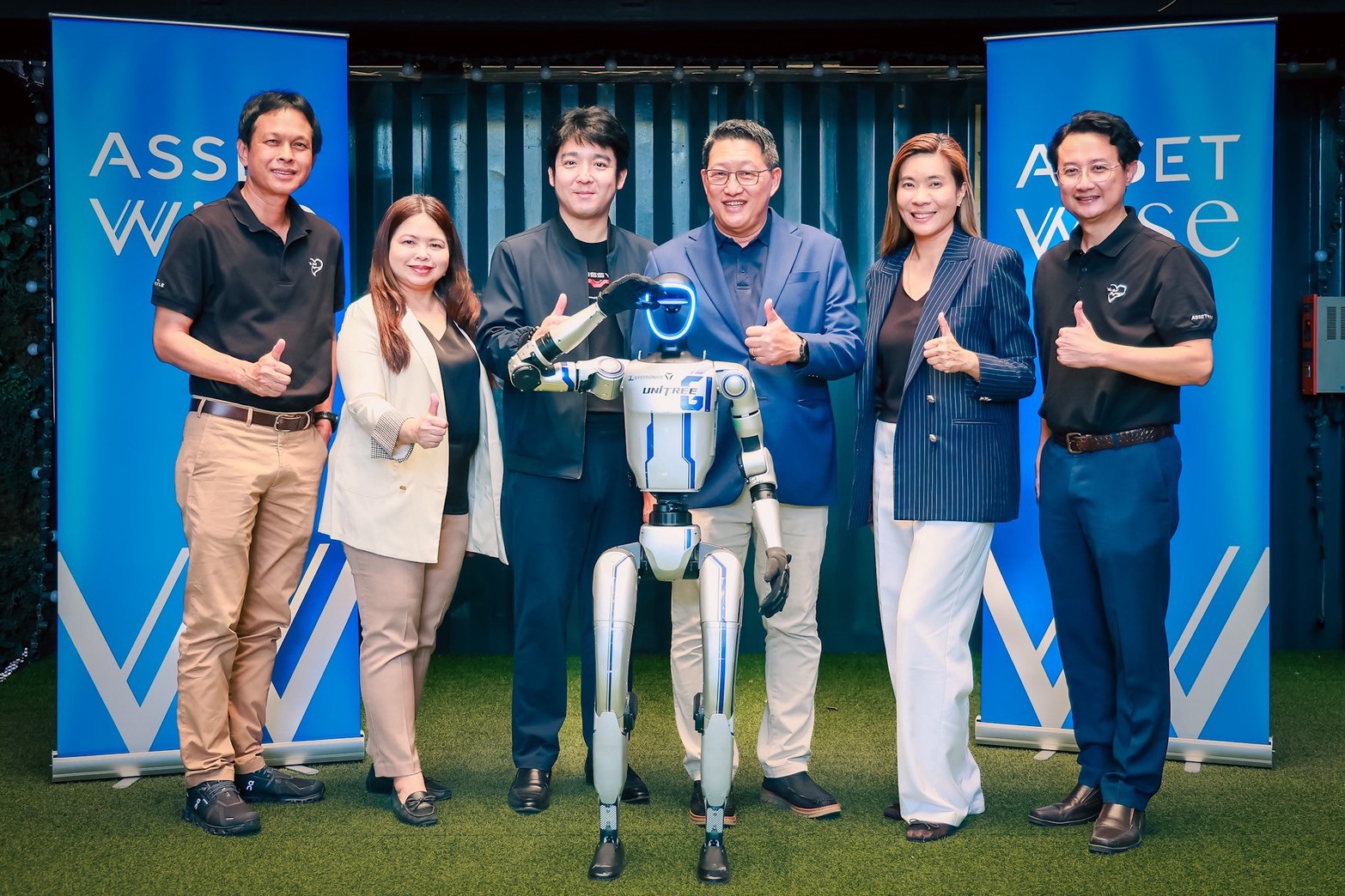Read more about the article แอสเซทไวส์เปิดบ้านต้อนรับ Humanoid Robot ผสานเทคโนโลยีสู่การใช้ชีวิตยุค Future Living