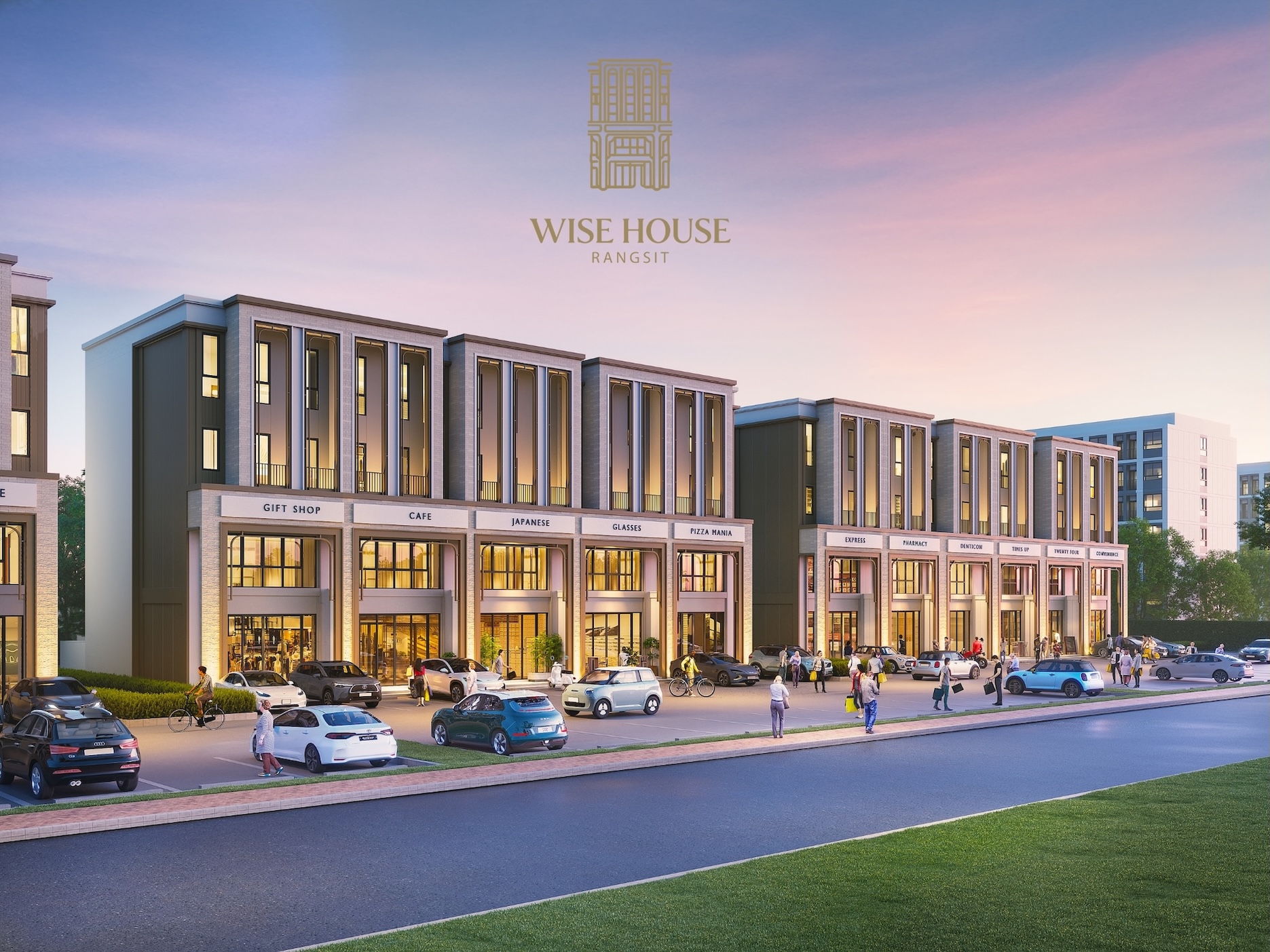 Read more about the article แอสเซทไวส์ เปิดตัว “ไวส์ เฮาส์ รังสิต” ช้อปเฮาส์ระดับพรีเมียมเพียง 17 ยูนิต บนอาณาจักรมิกซ์ยูส Wise Park เริ่ม 14.9 ลบ.