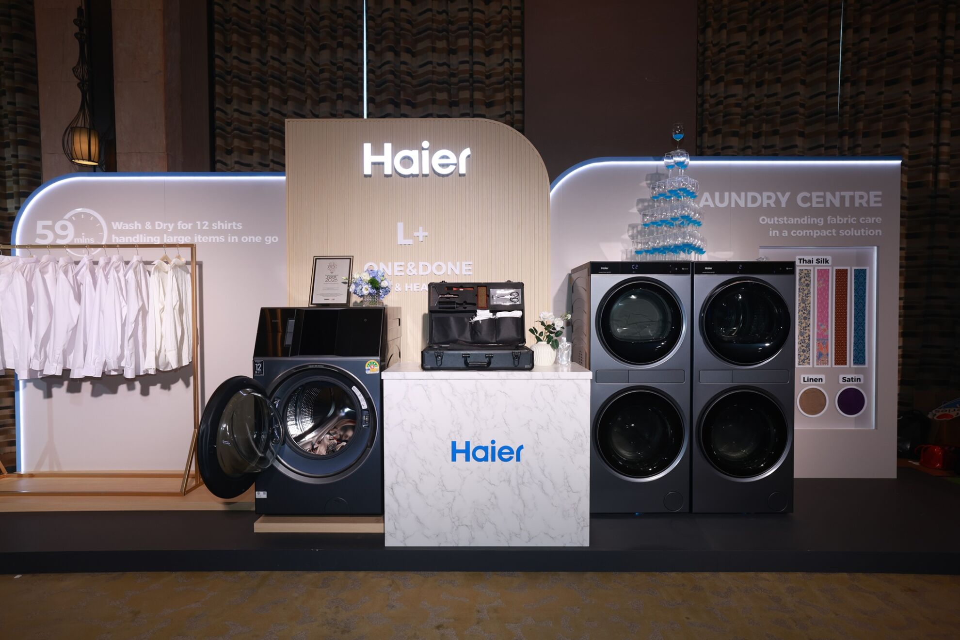 Read more about the article ไฮเออร์ ประเทศไทยทุ่มงบกว่า1.2พันล้านขยายเครือข่ายเครื่องใช้ไฟฟ้าเปิดตัวครื่องซักผ้าแยกซัก3ถัง