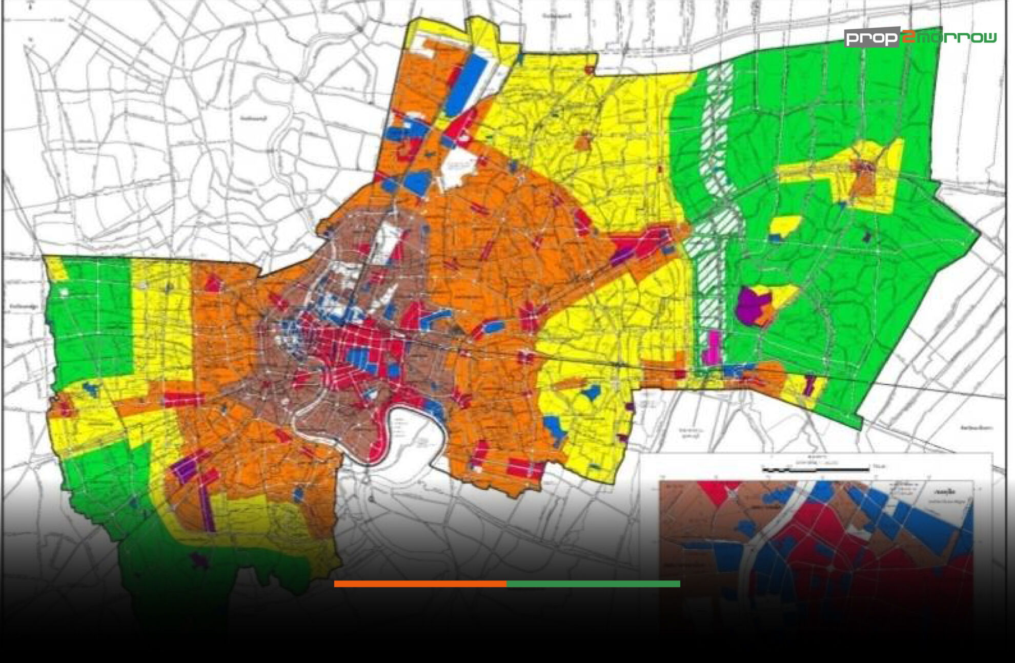 Read more about the article ผังเมืองรวมใหม่ (ปรับปรุงครั้งที่ 4) ปิดประกาศ 90 วันให้ประชาชนตรวจสอบและยื่นคำร้องรอบสุดท้าย คาดประกาศใช้ปลายปี 2570