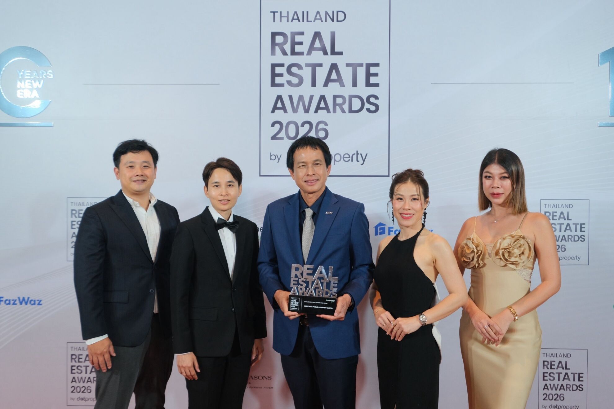 Read more about the article แอสเซทไวส์ คว้ารางวัล “Excellence in Next-Generation Living” จากเวที Thailand Real Estate Awards 2026